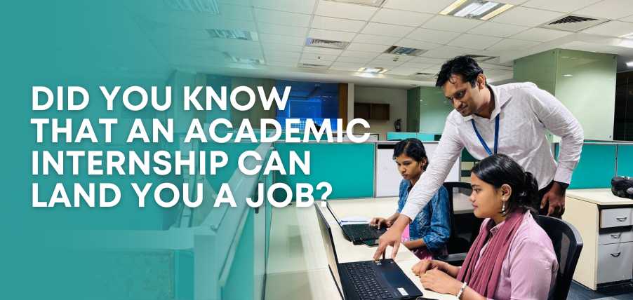 srishti campus Did you know that an Academic Internship can land you a job? trivandrum